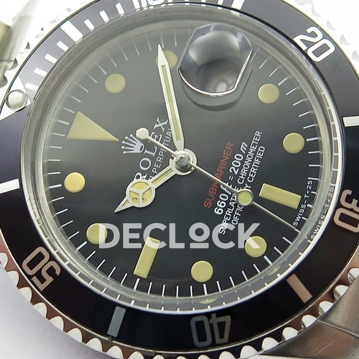Rolex Submariner 1680 Vintage Style 2 B12 A2836 - Product detail photo 06