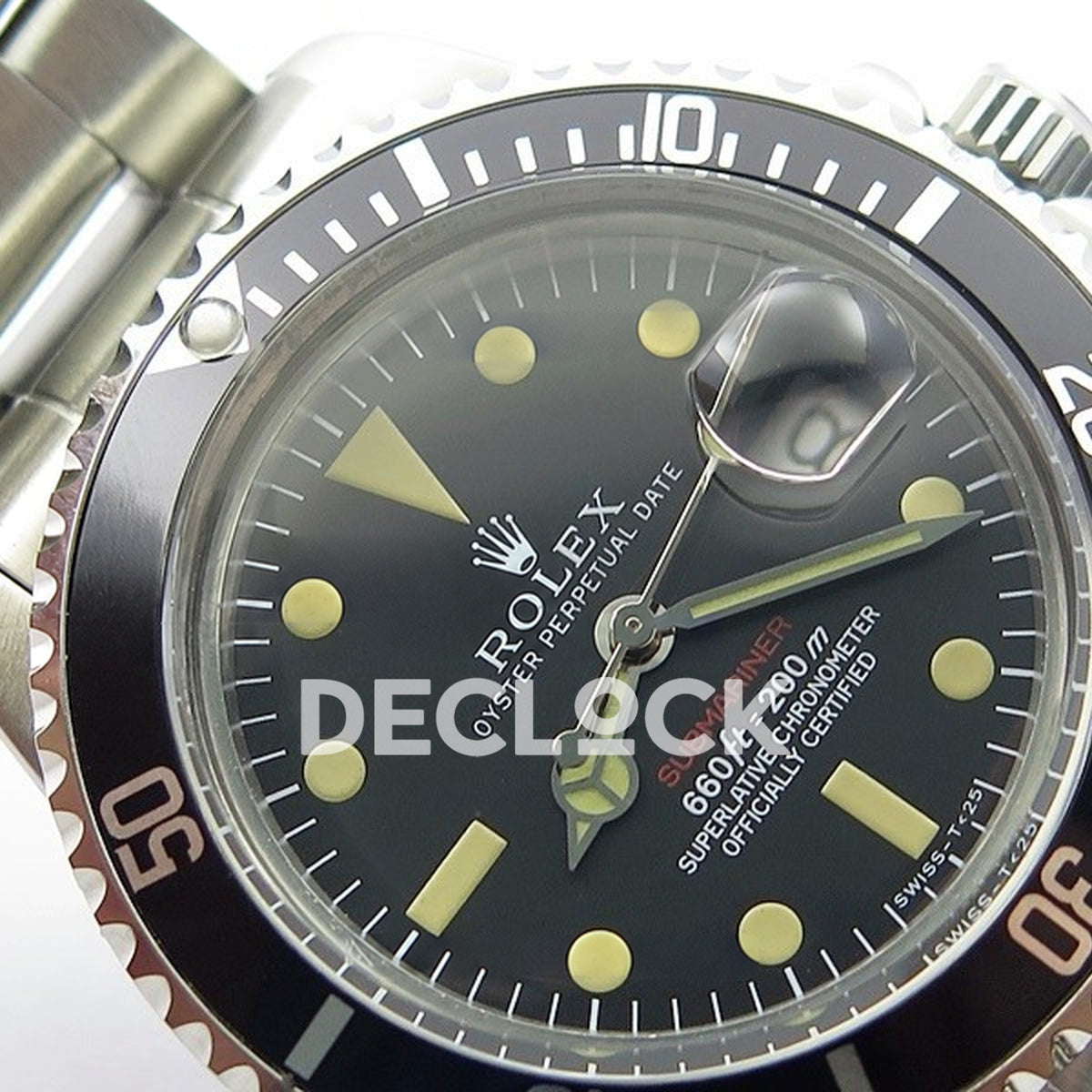 Rolex Submariner 1680 Vintage Style 2 B12 A2836 - Product detail photo 07