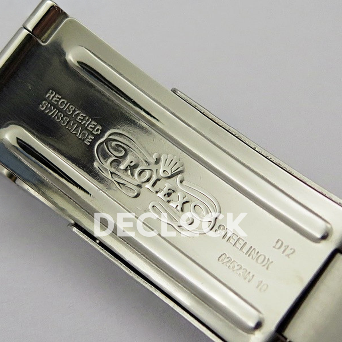 Rolex Submariner 5513 Vintage Style 2 B12 A2836 - Clasp interior