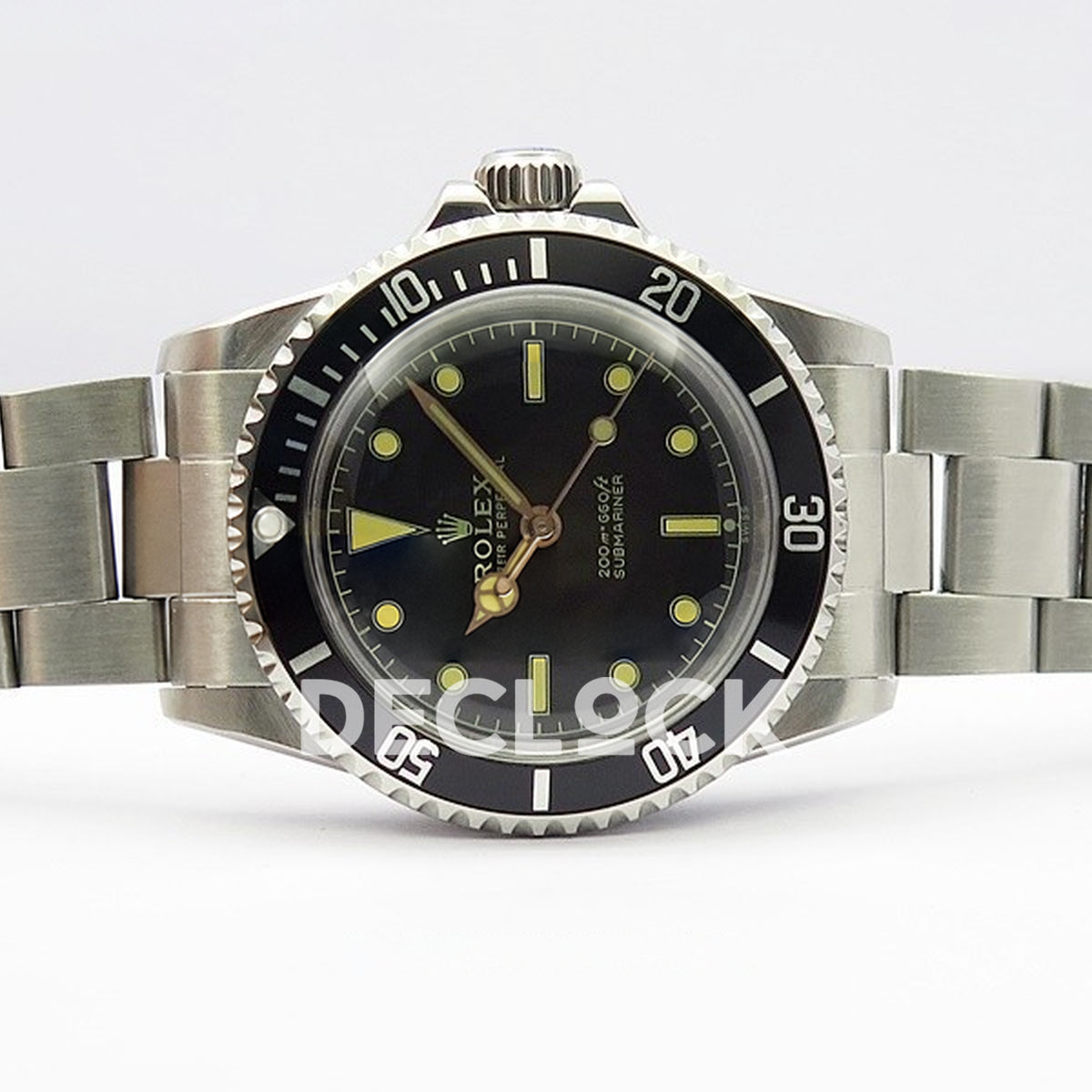Rolex Submariner 5513 Vintage Style 3 B12 A2836 - Product detail photo 03