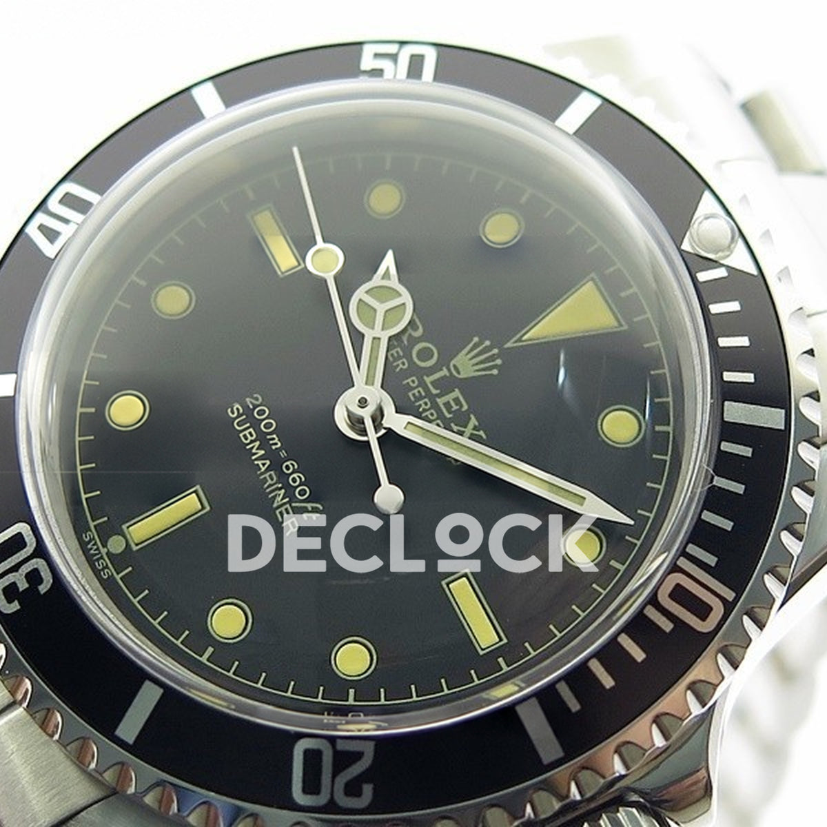 Rolex Submariner 5513 Vintage Style 3 B12 A2836 - Product detail photo 04