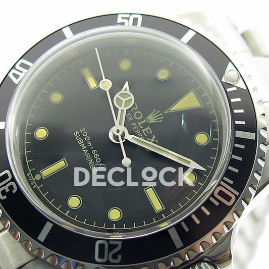 Rolex Submariner 5513 Vintage Style 3 B12 A2836 - Product detail photo 04