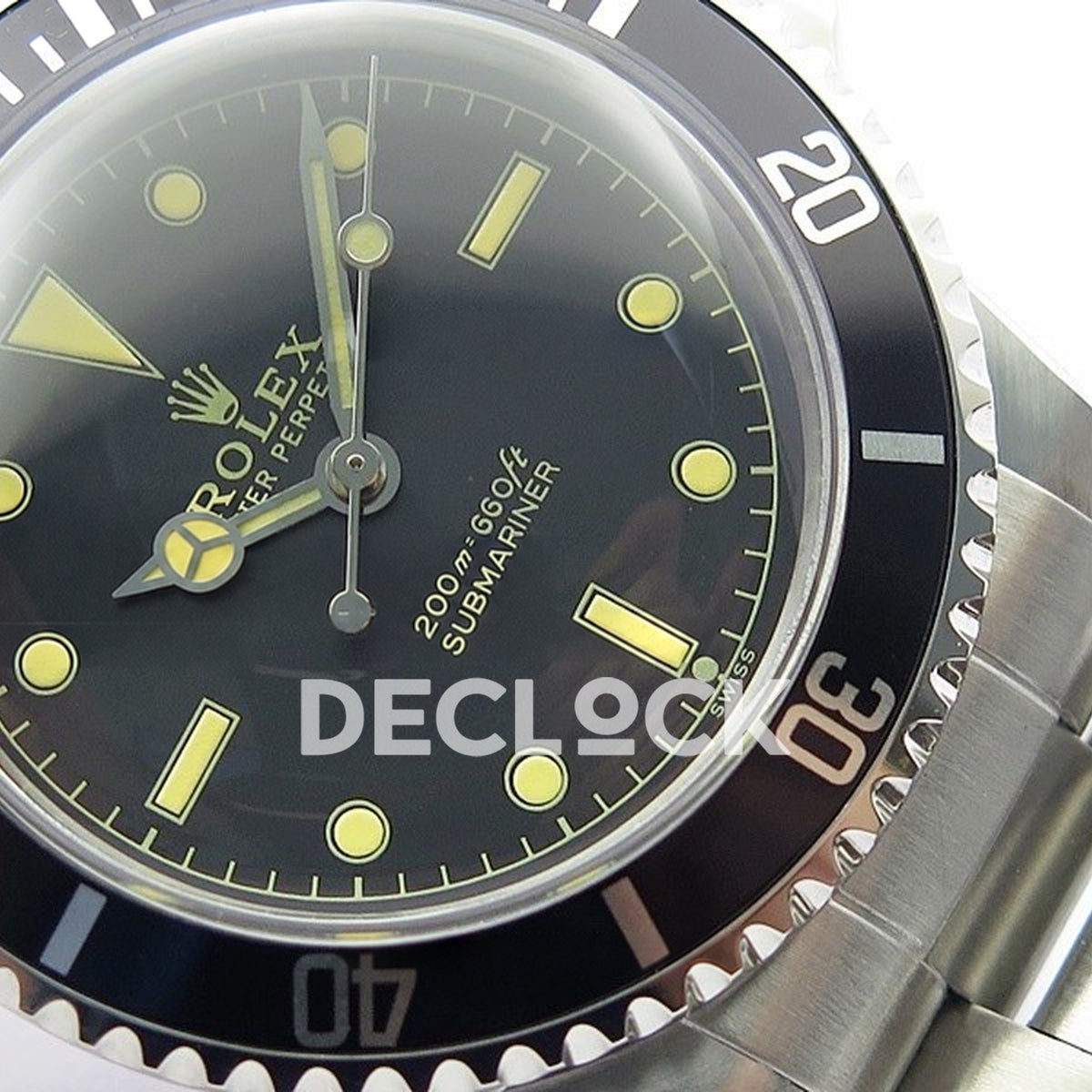 Rolex Submariner 5513 Vintage Style 3 B12 A2836 - Product detail photo 05