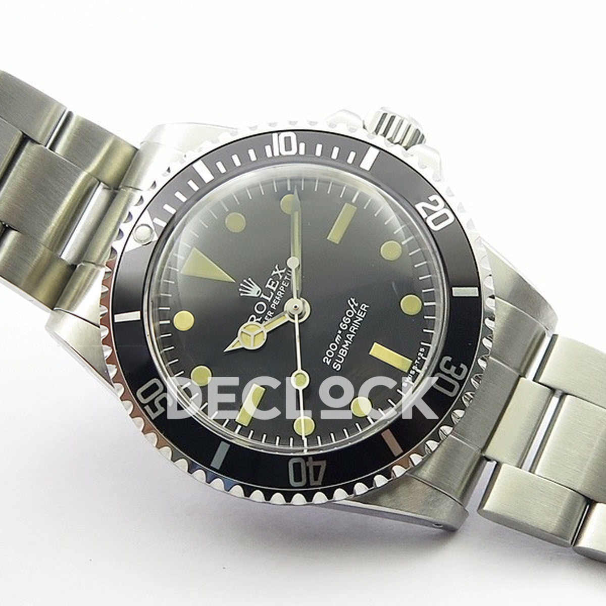 Rolex Submariner 5513 Vintage Style 5 B12 A2836 - Product detail photo 02