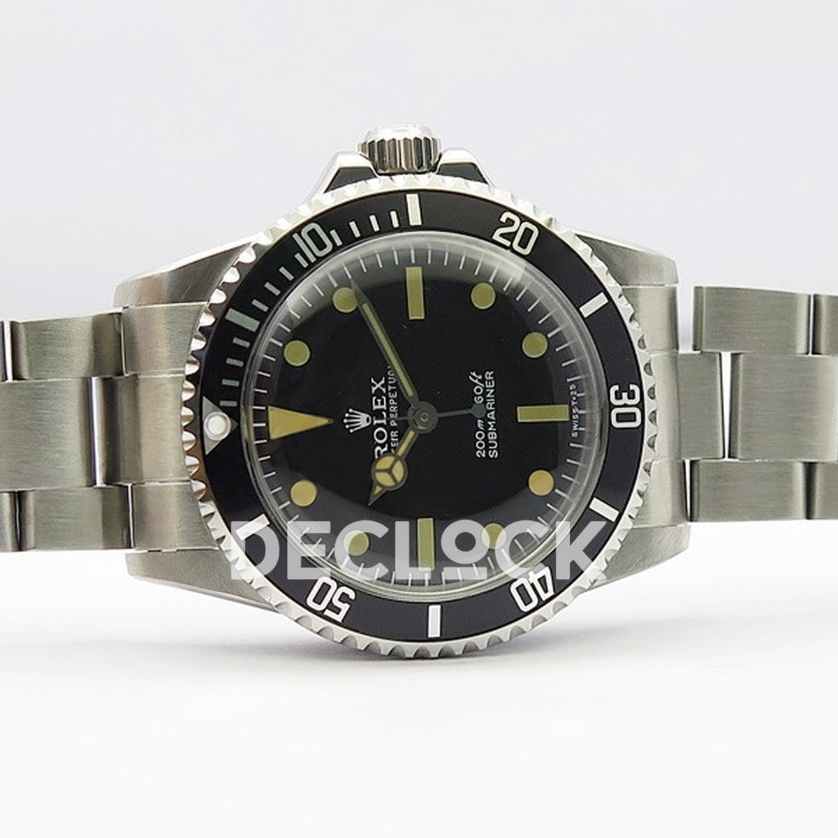 Rolex Submariner 5513 Vintage Style 5 B12 A2836 - Product detail photo 03
