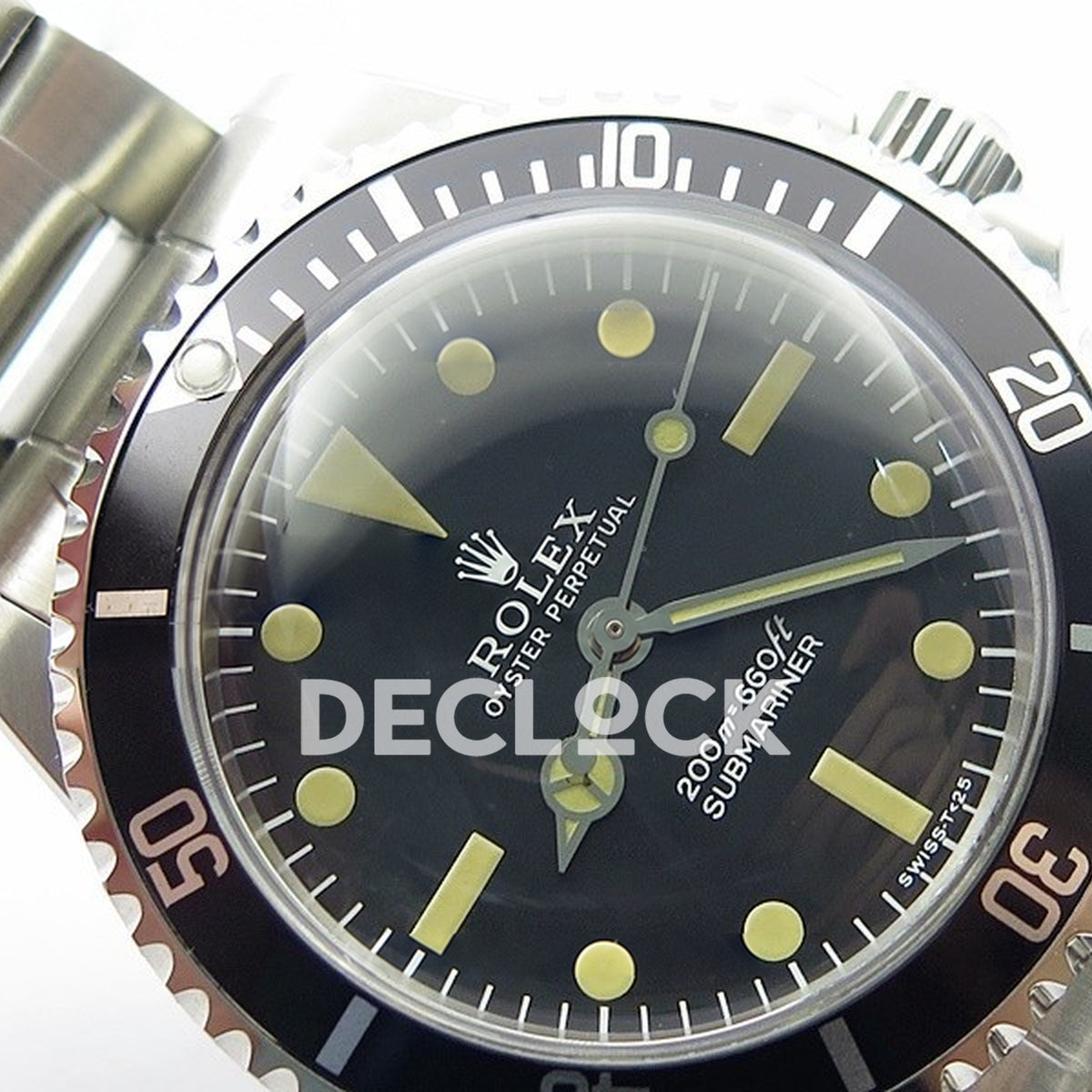 Rolex Submariner 5513 Vintage Style 5 B12 A2836 - Product detail photo 07