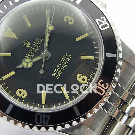 Rolex Submariner 5513 Vintage Style 6 B12 A2836 - Product detail photo 05