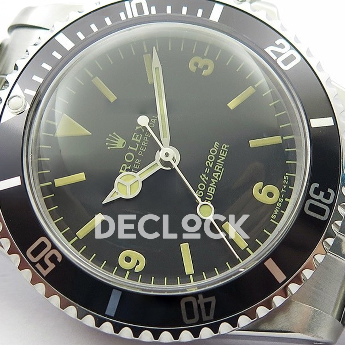 Rolex Submariner 5513 Vintage Style 6 B12 A2836 - Product detail photo 06