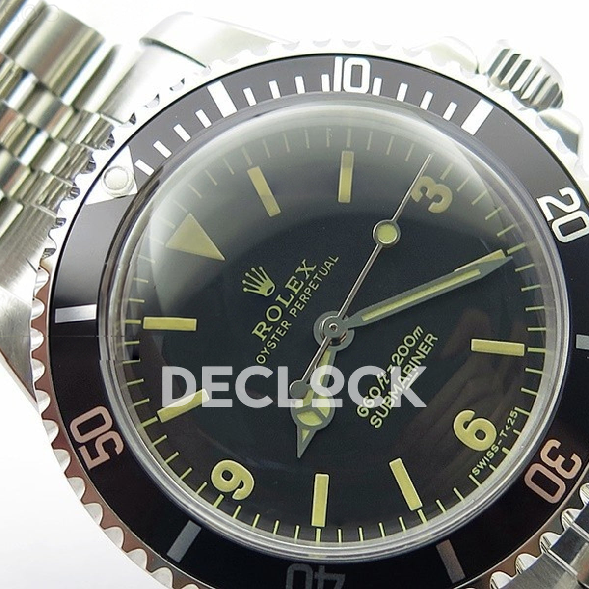 Rolex Submariner 5513 Vintage Style 6 B12 A2836 - Product detail photo 07