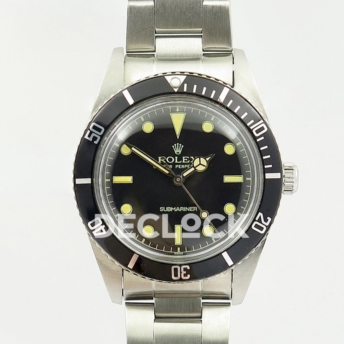Rolex Submariner 6536 Vintage A2836 - Front view