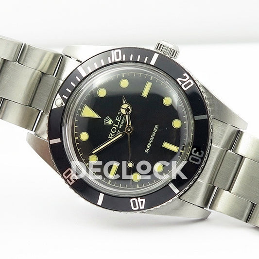 Rolex Submariner 6536 Vintage A2836 - Angled front view