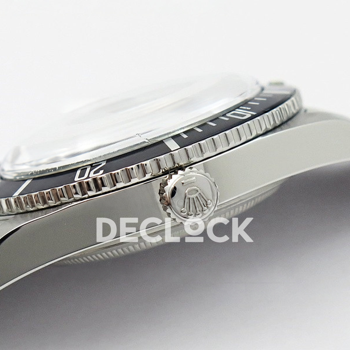 Rolex Submariner 6536 Vintage A2836 - Crown side profile