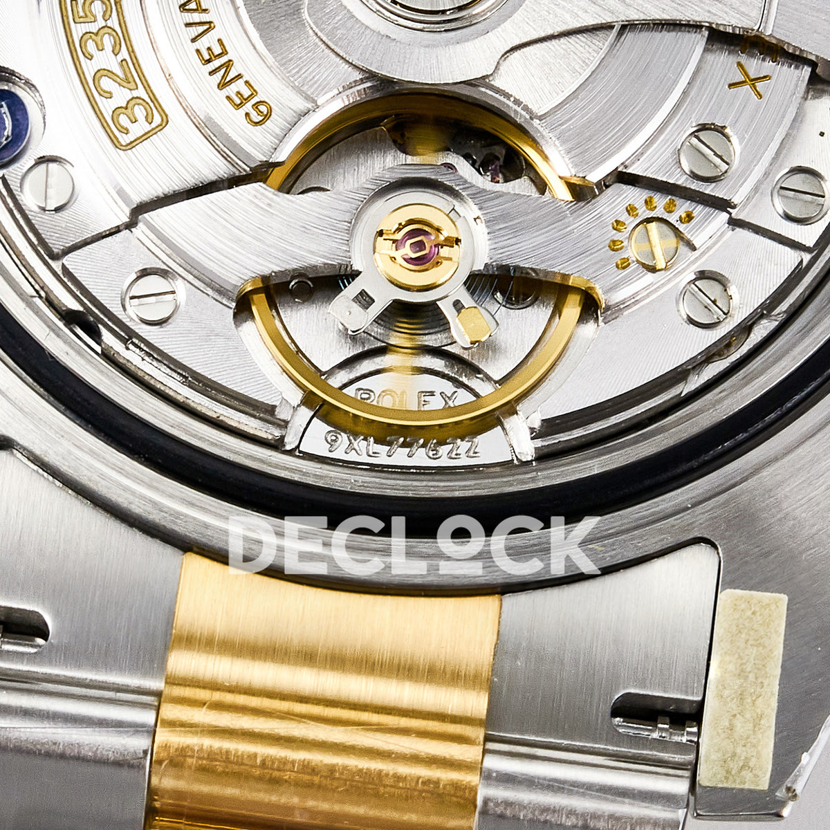 Rolex Submariner 126613LB Custom 41mm ARF Two-Tone Black Dial Blue Bezel SH3235 replica - movement detail