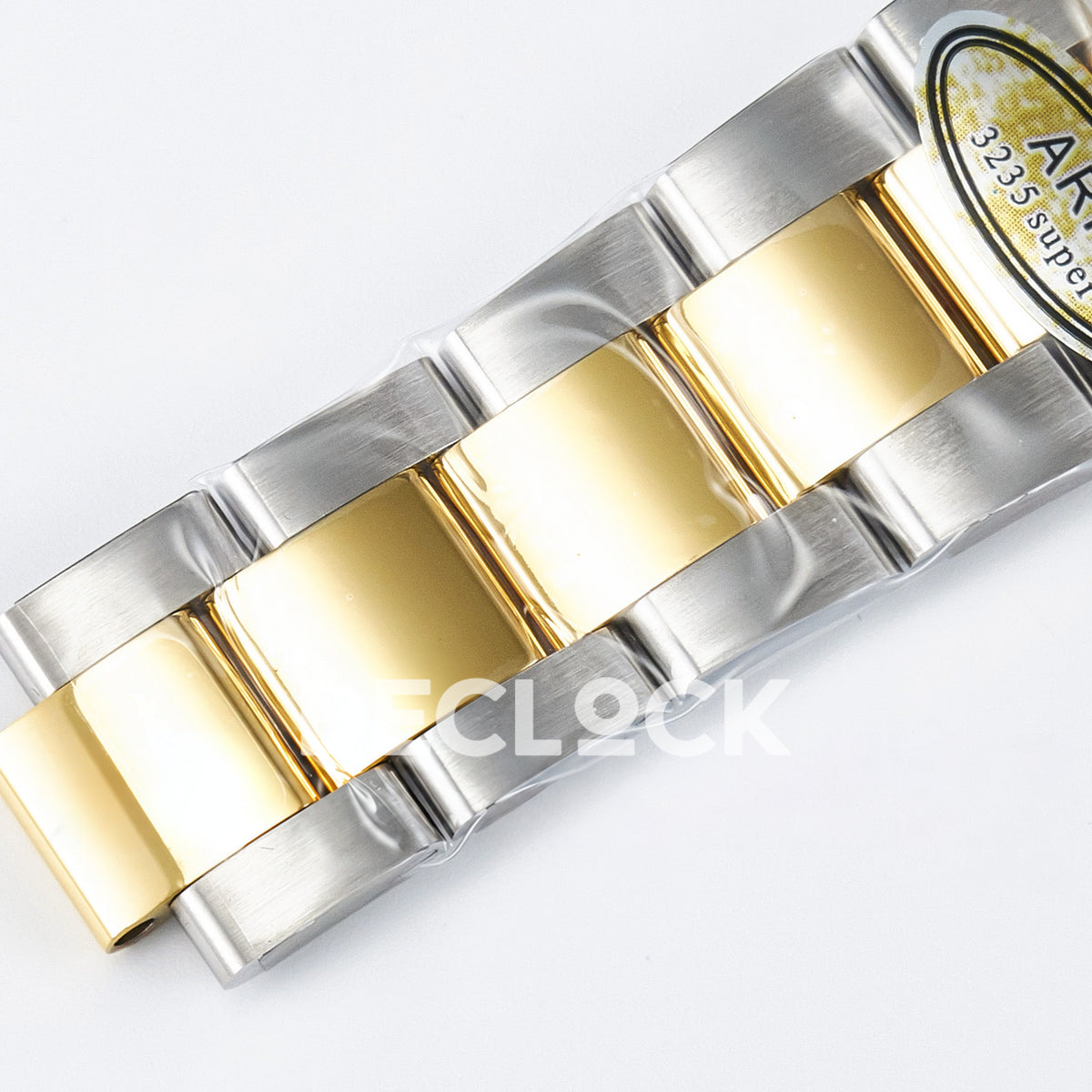 Rolex Submariner 126613LB Custom 41mm ARF Two-Tone Black Dial Blue Bezel SH3235 replica - bracelet factory label