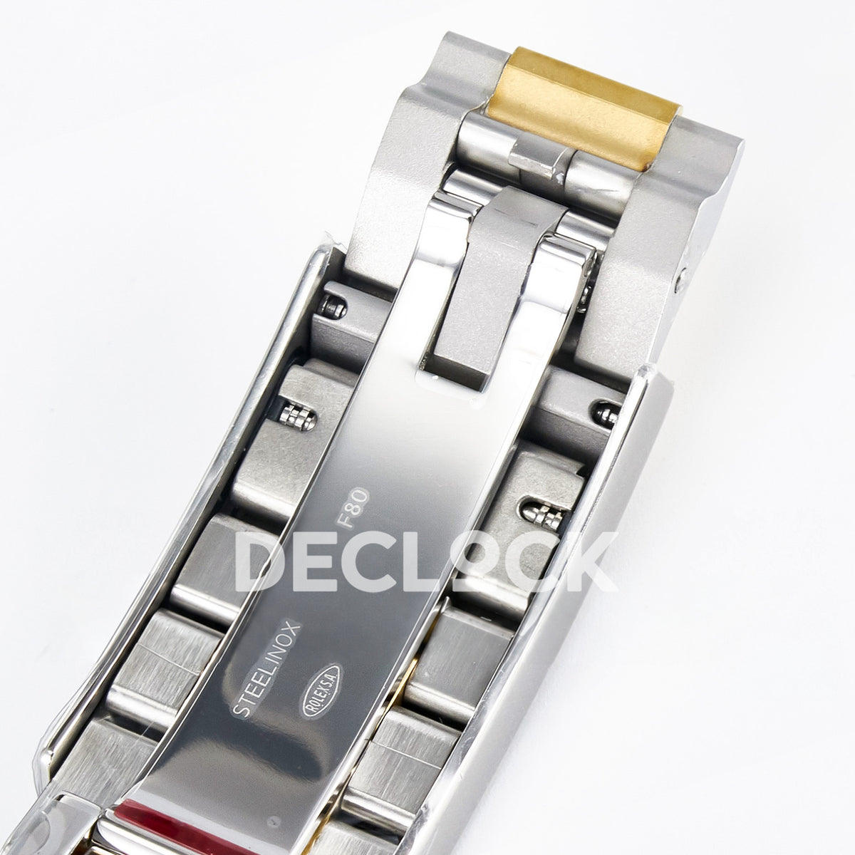 Rolex Submariner 126613LB Custom 41mm ARF Two-Tone Black Dial Blue Bezel SH3235 replica - folding clasp macro