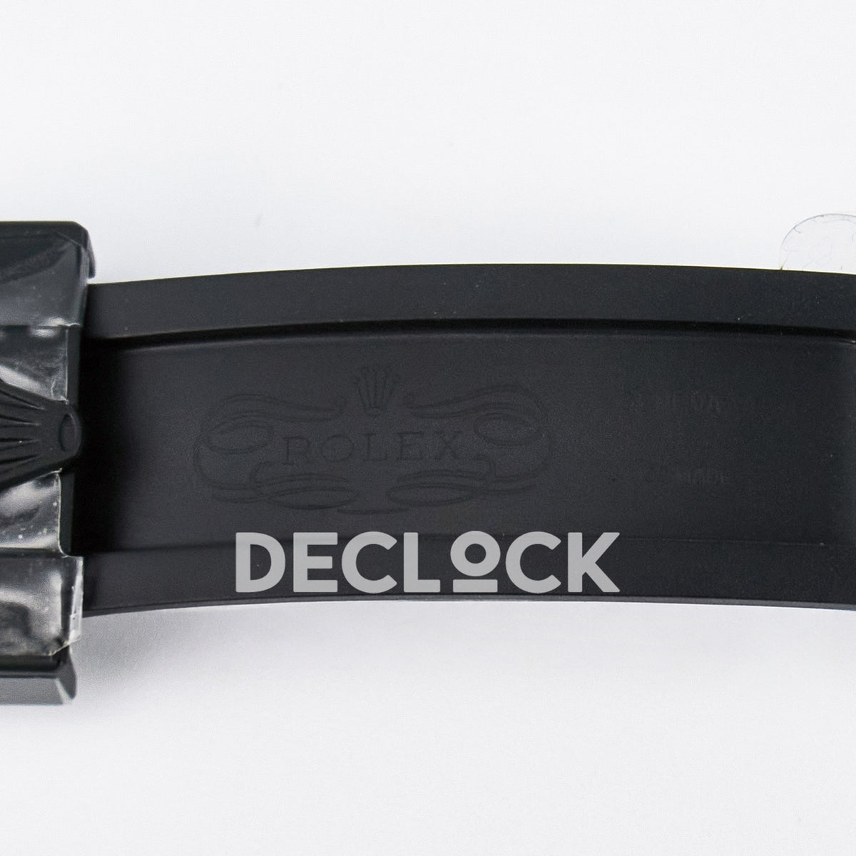 Rolex Submariner Custom DIW Black DLC VSF VS3135 replica - clasp engraving