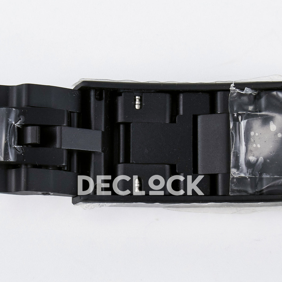 Rolex Submariner Custom DIW Black Orange DLC VSF VS3135 replica - clasp interior