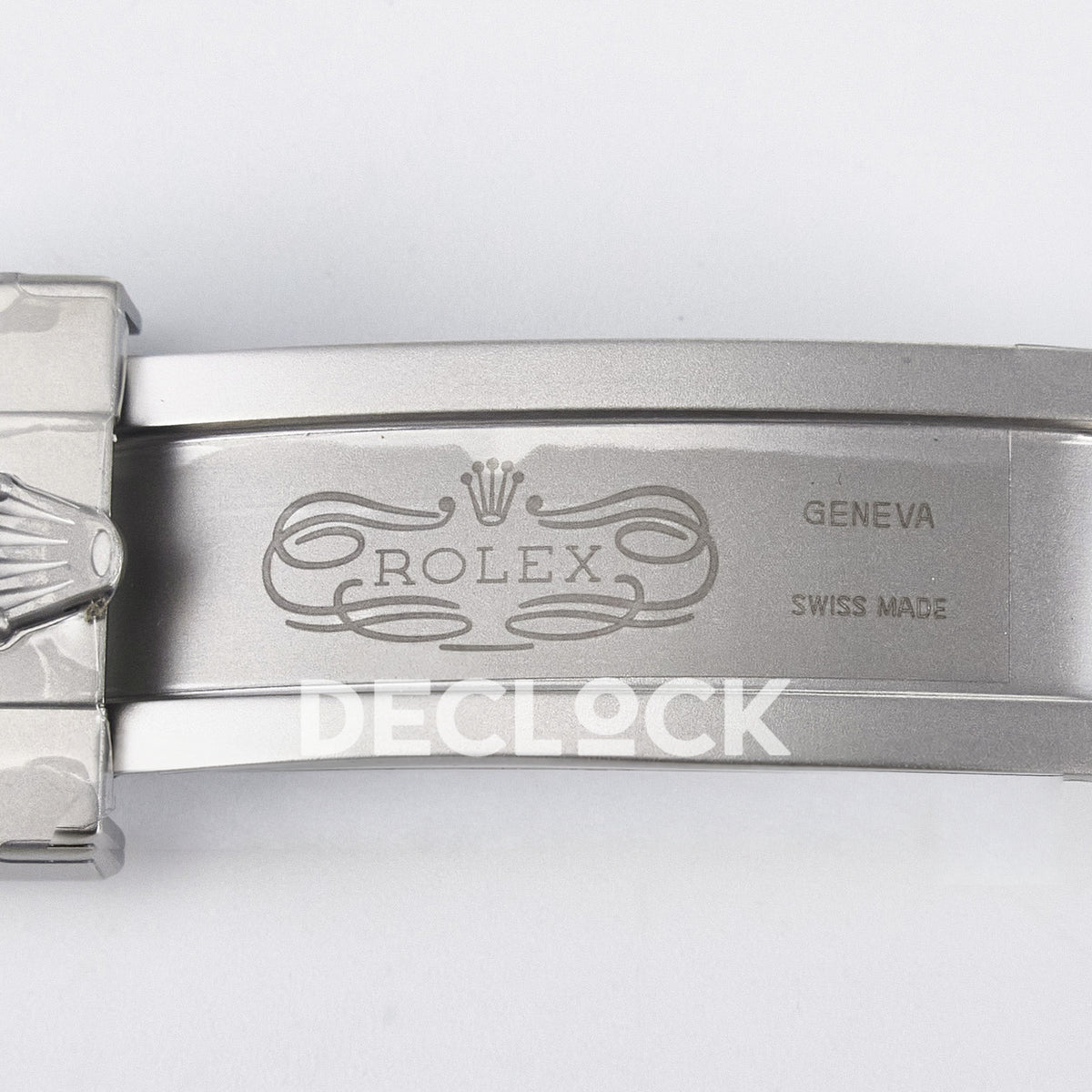Rolex Submariner Custom DIW Sandblasted Tiffany Blue VSF VS3135 replica - clasp engraving