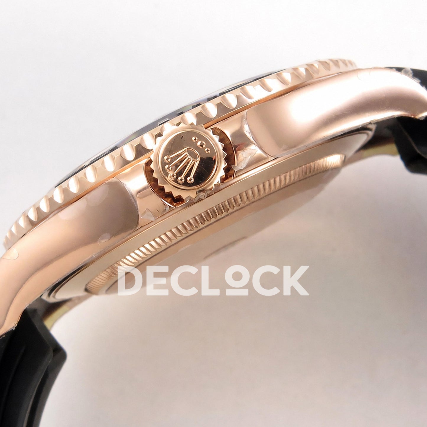 Rolex Yacht-Master 126655 VSF Black Dial on Oysterflex Strap VS3235 129g