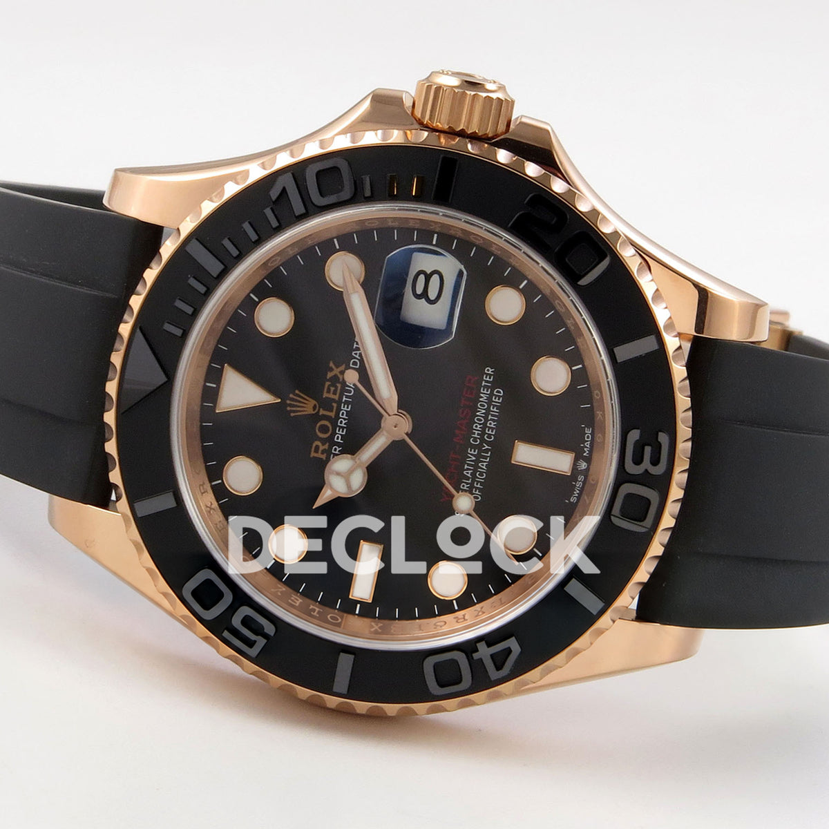 Rolex Yacht-Master 126655 WF replica, opposite full watch angle