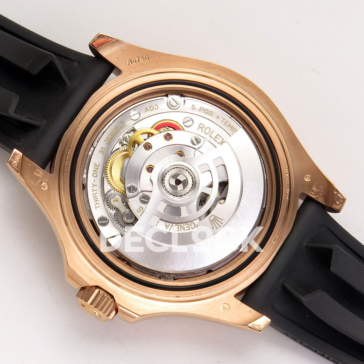 Rolex Yacht-Master 126655 WF replica, DD3235 movement with rotor turned right