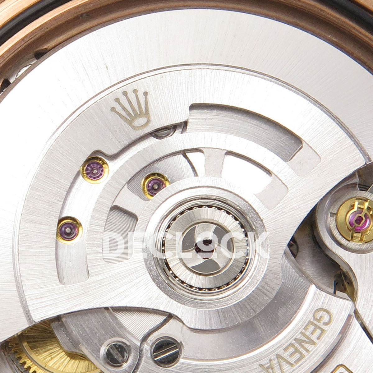 Rolex Yacht-Master 126655 WF replica, rotor and jewel detail