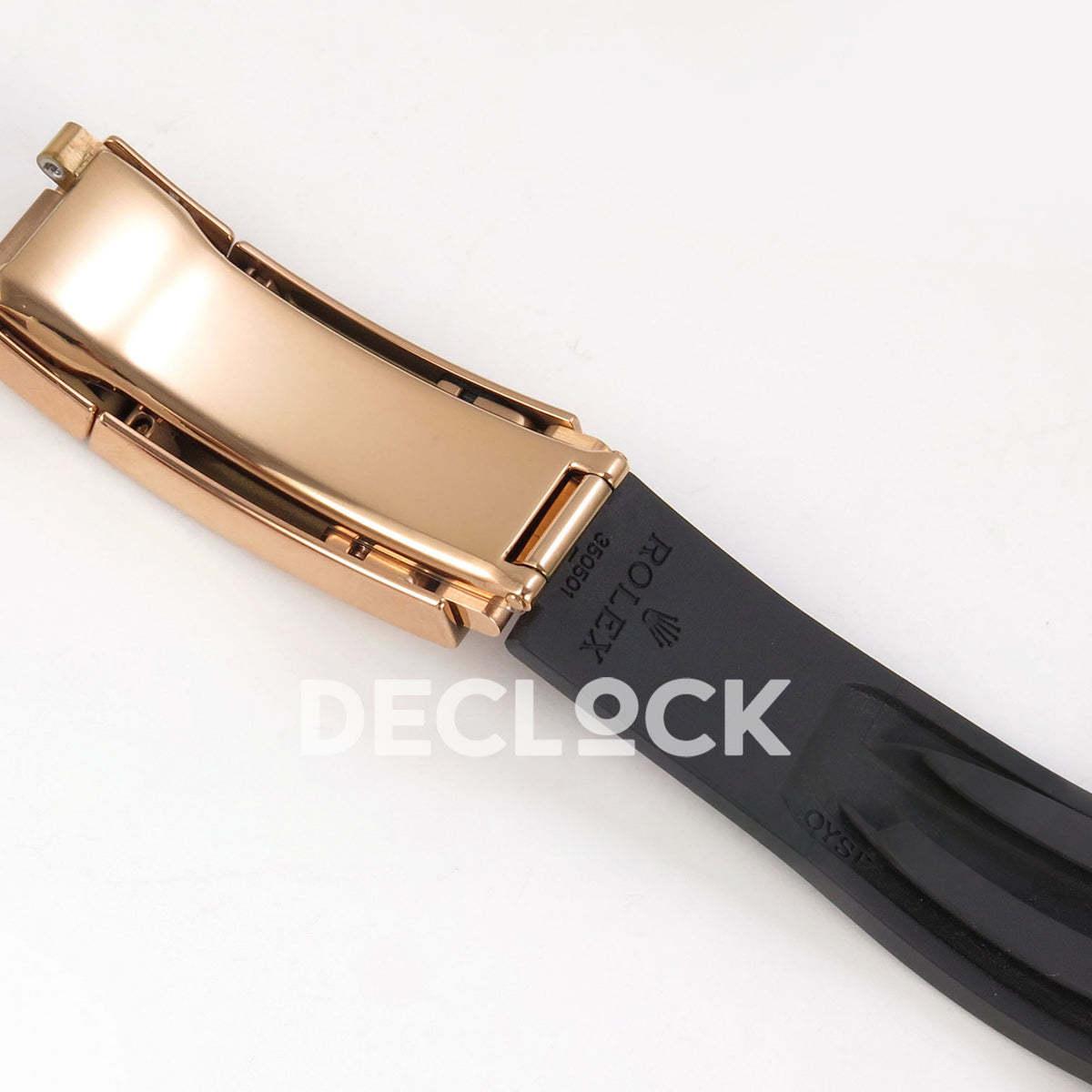 Rolex Yacht-Master 126655 WF replica, rubber strap underside