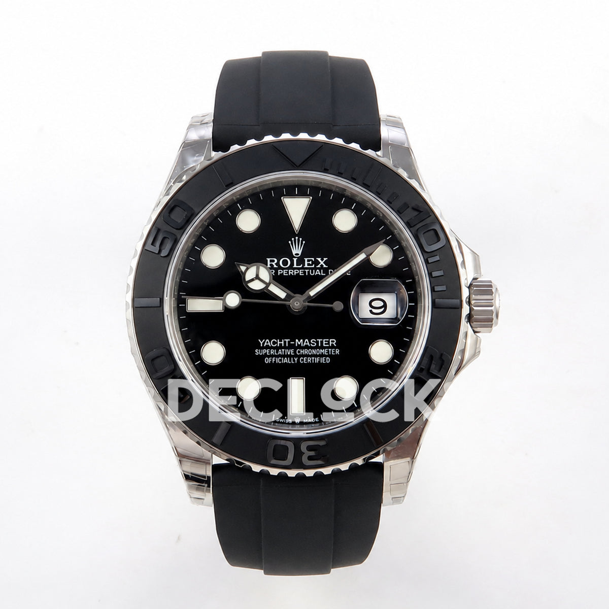 Rolex Yacht-Master 226659 VSF black dial Oysterflex - front