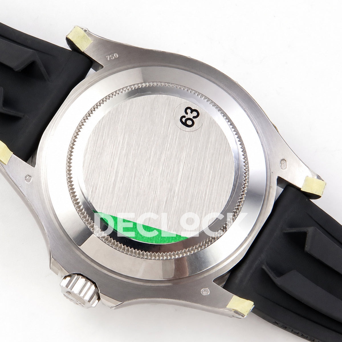 Rolex Yacht-Master 226659 VSF black dial Oysterflex - caseback