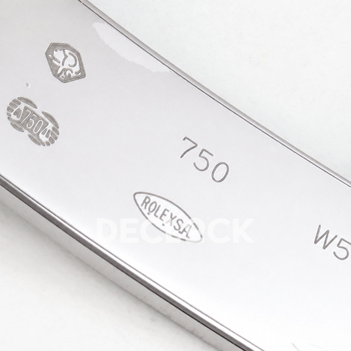 Rolex Yacht-Master 226659 VSF black dial Oysterflex - clasp hallmarks
