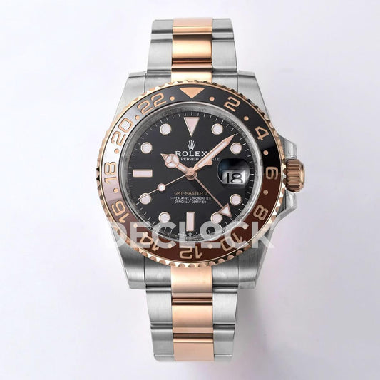 Replica Rolex GMT Master II 126711 Clean V3 CHNR Black/Brown Ceramic |  Declock.