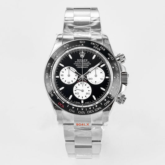 Replica Declock Daytona 126529 on SS Bracelet Black Dial |  Declock.