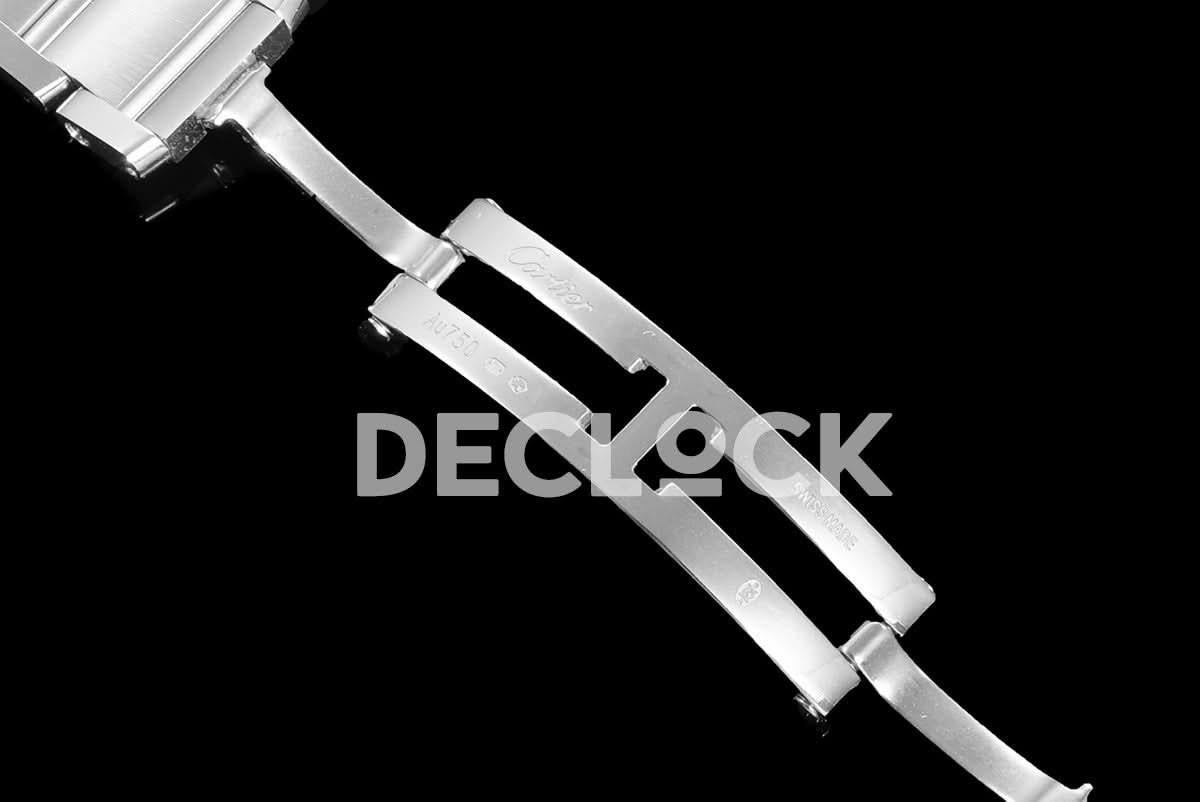 Replica Cartier Tank Francaise Watch Small Silver |  Declock.