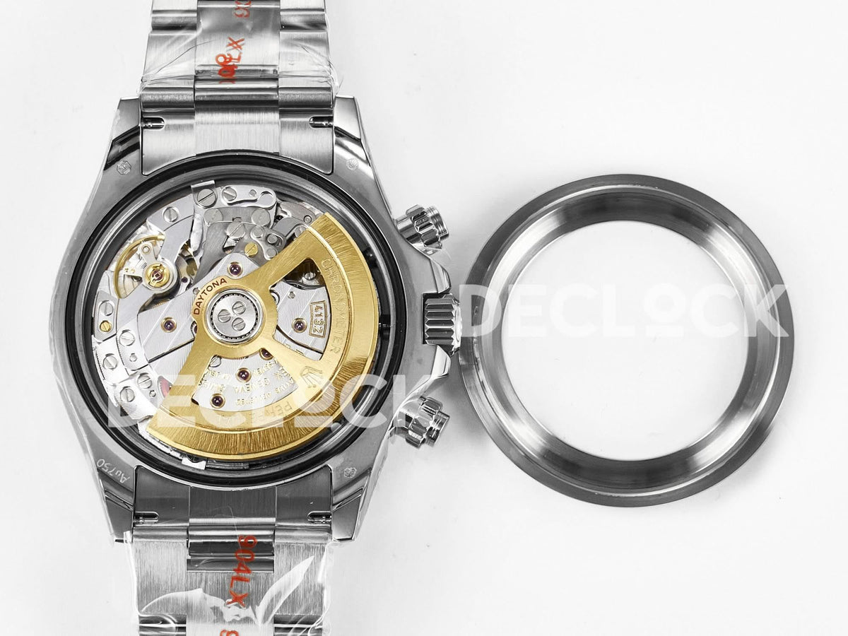 Replica Declock Daytona 126529 on SS Bracelet Black Dial |  Declock.