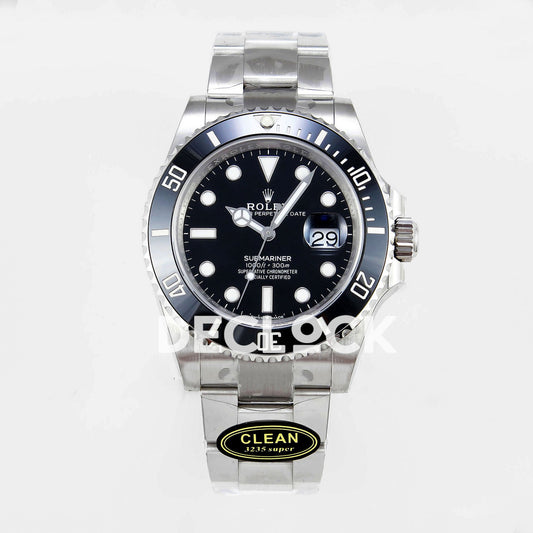 Rolex Submariner 41mm 124060 No Date Black Dial VR3230 Clean Factory