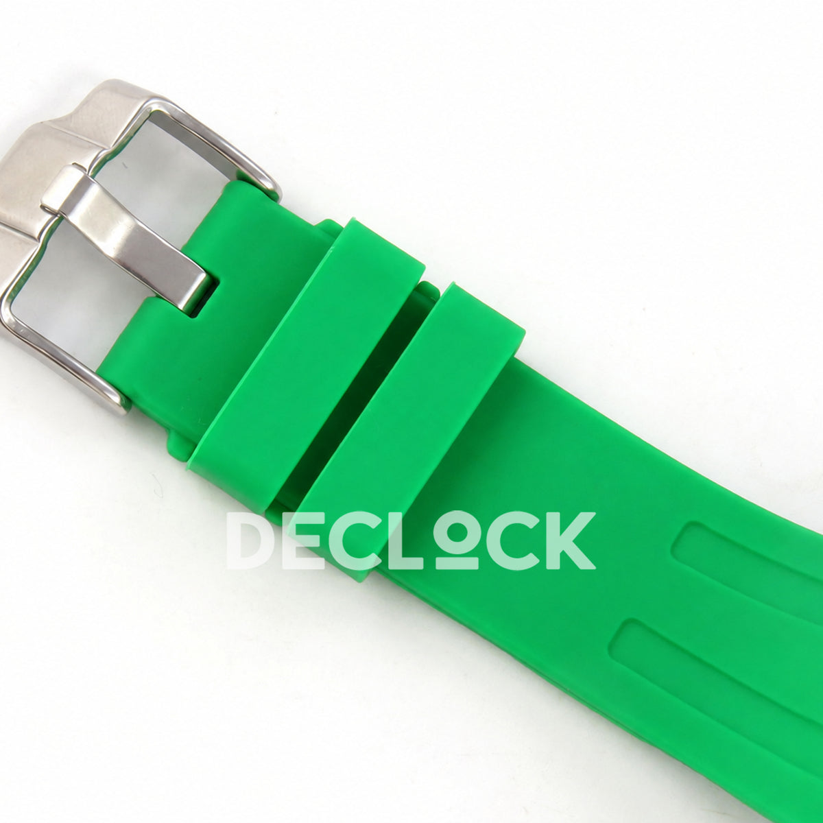 Swatch × Audemars Piguet Royal Pop Green Eight Replica — strap and buckle