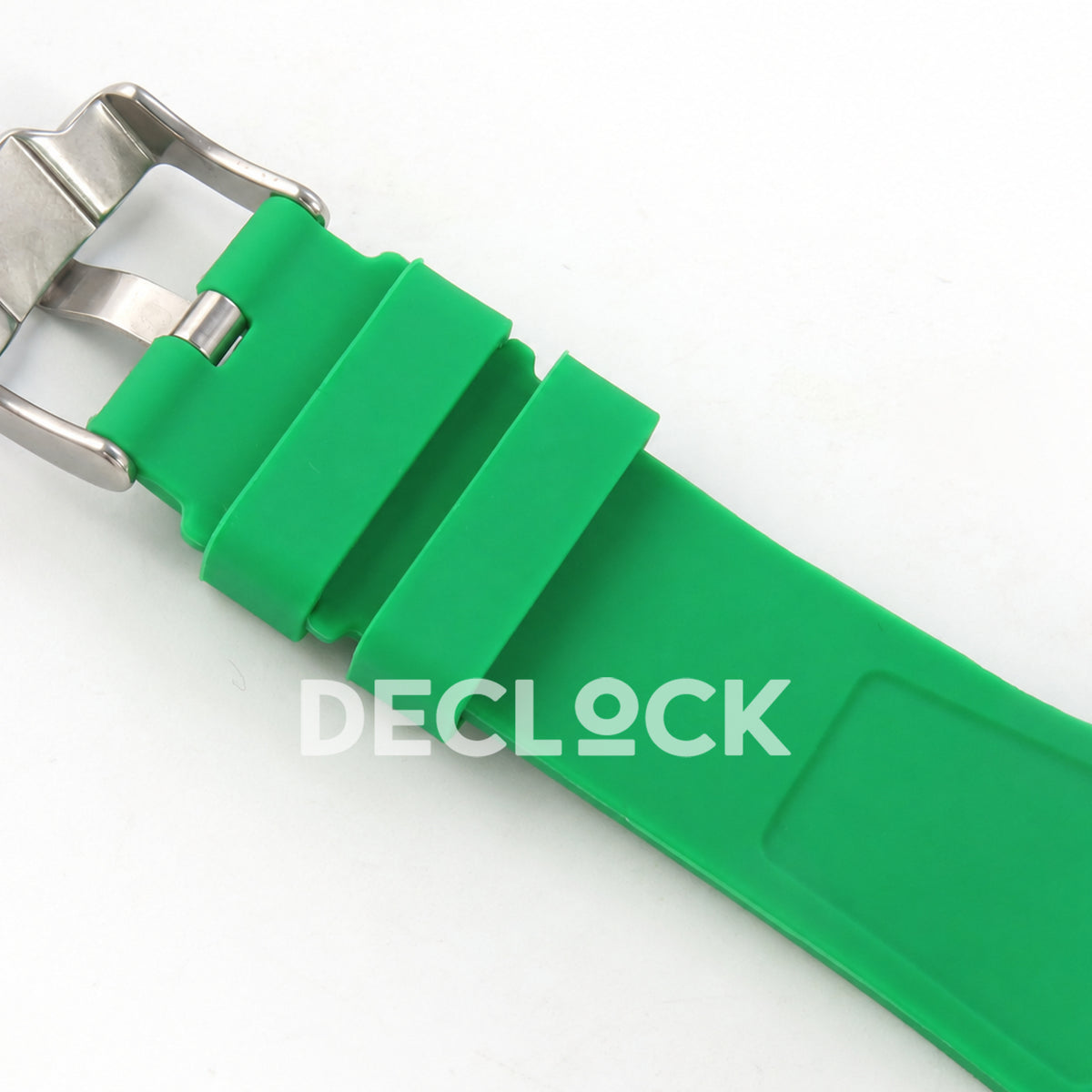 Swatch × Audemars Piguet Royal Pop Green Eight Replica — buckle detail