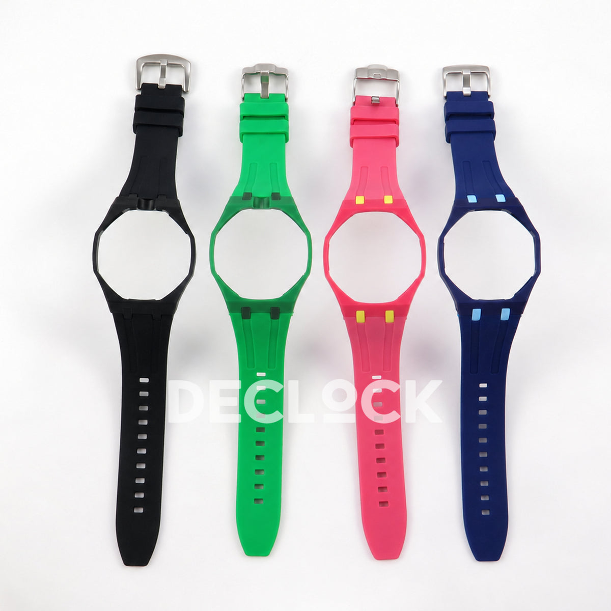 Swatch × Audemars Piguet Royal Pop Huit Blanc Replica — additional strap colour reference