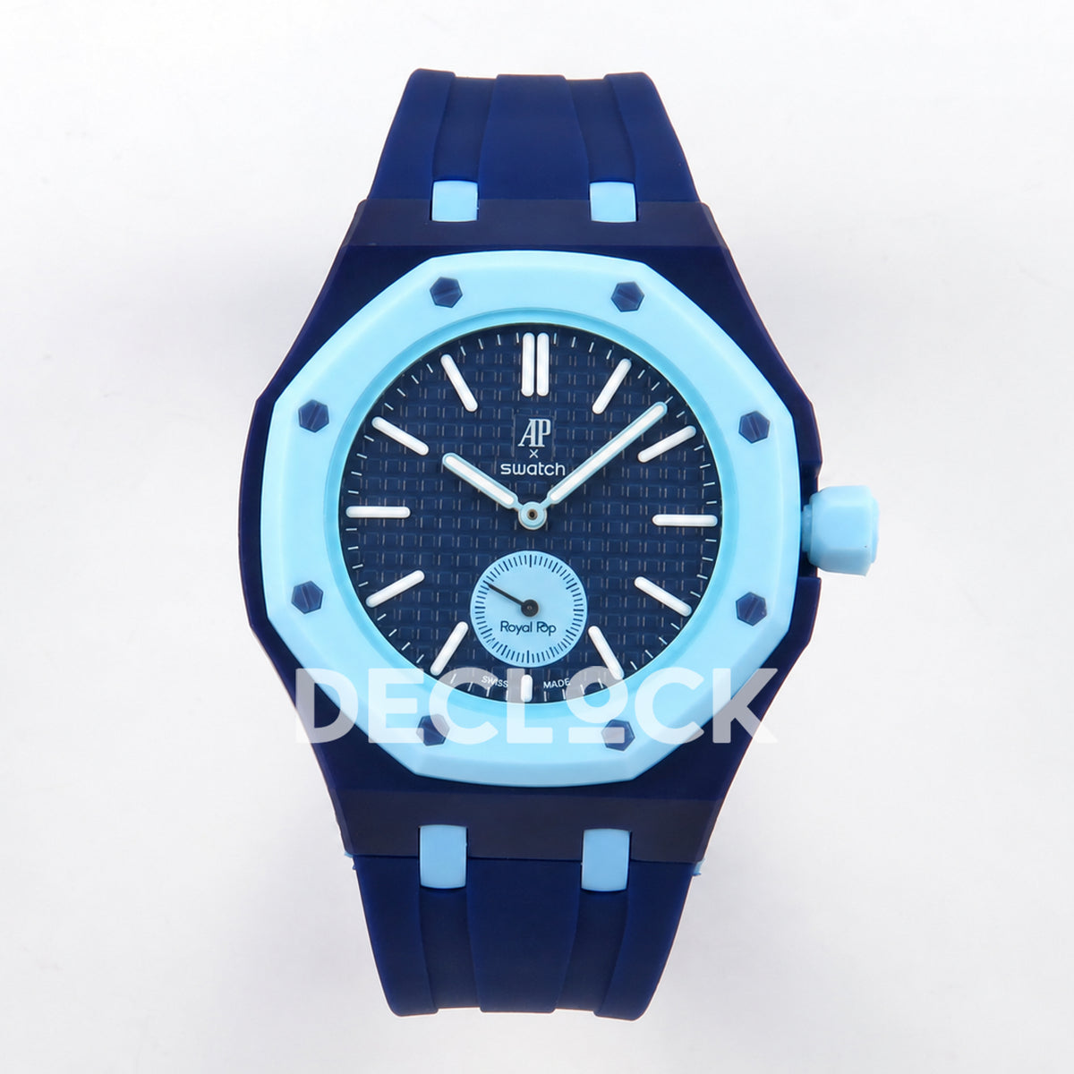Swatch × Audemars Piguet Royal Pop Savonnette Lan Ba Replica — front view