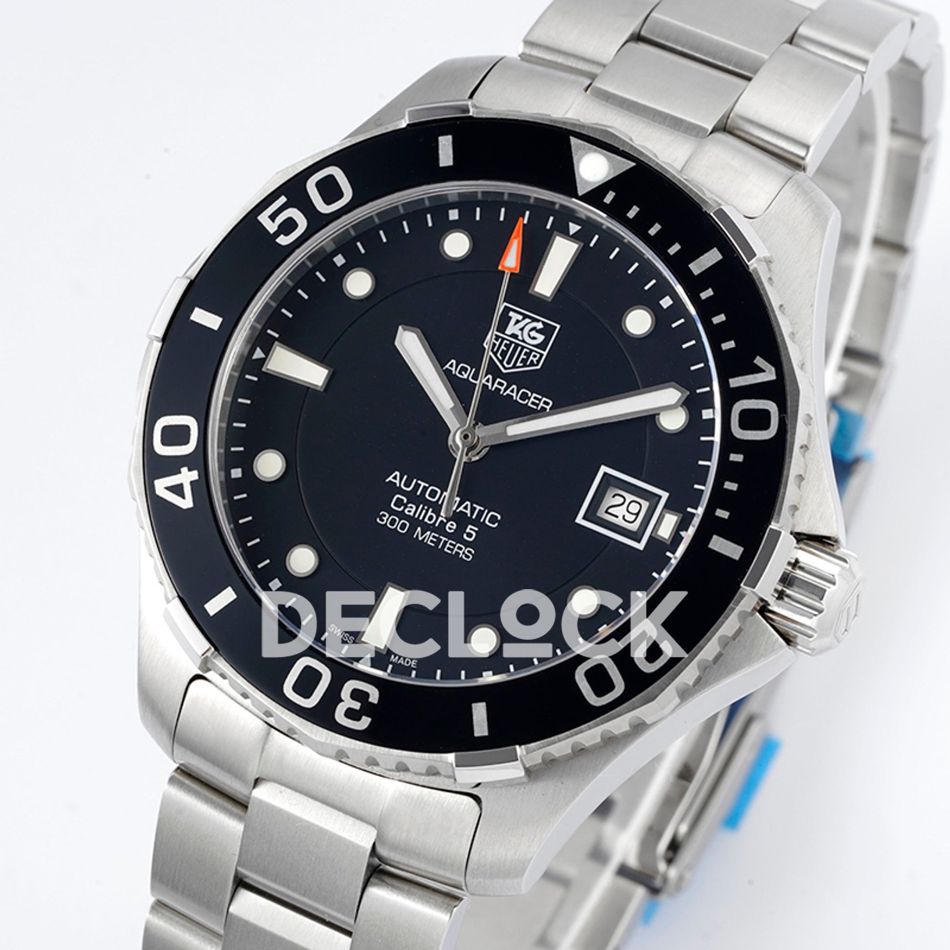TAG Heuer Aquaracer Calibre 5 Black Dial 41mm SW200