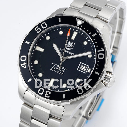 TAG Heuer Aquaracer Calibre 5 Black Dial 41mm SW200