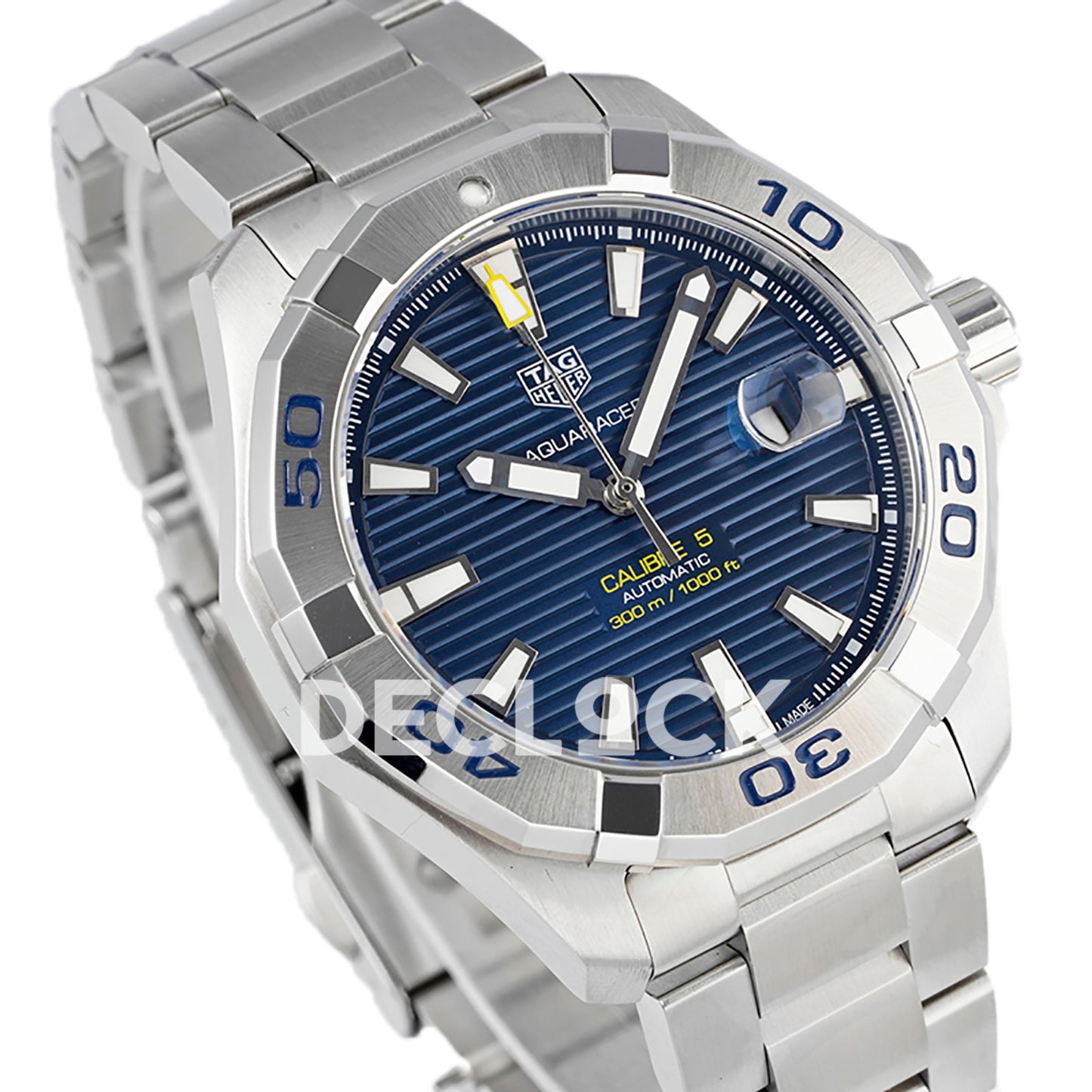 TAG Heuer Aquaracer Calibre 5 Blue Dial 44mm SW200