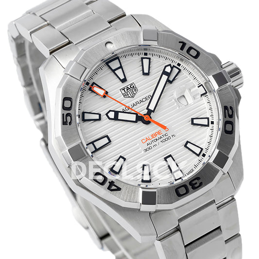 TAG Heuer Aquaracer Calibre 5 White Dial 44mm SW200