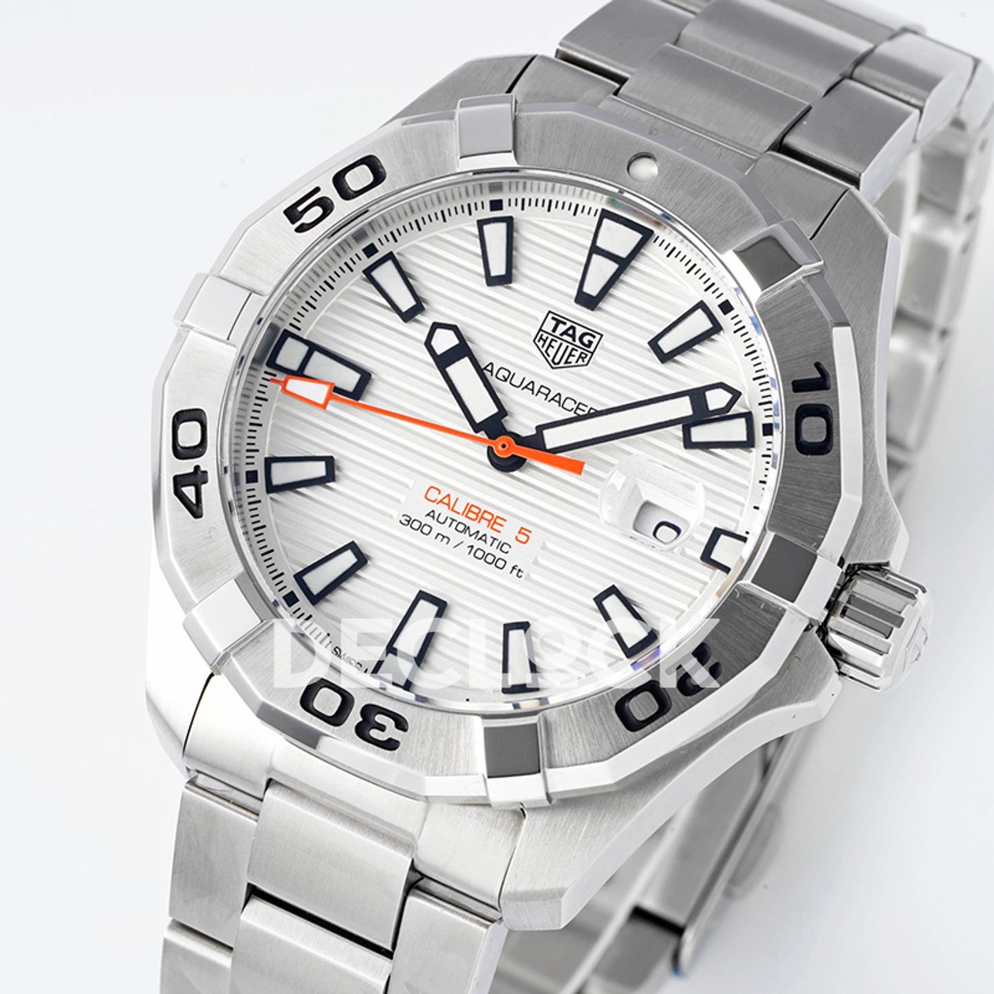 TAG Heuer Aquaracer Calibre 5 White Dial 44mm SW200