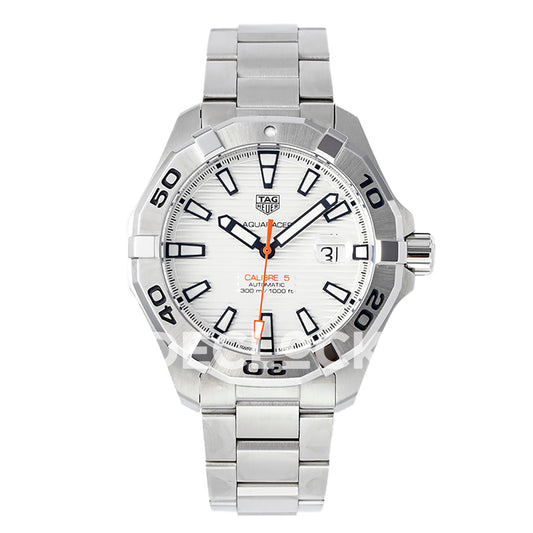 TAG Heuer Aquaracer Calibre 5 White Dial 44mm SW200