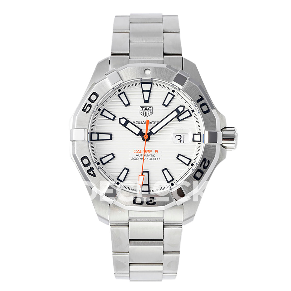 TAG Heuer Aquaracer Calibre 5 White Dial 44mm SW200