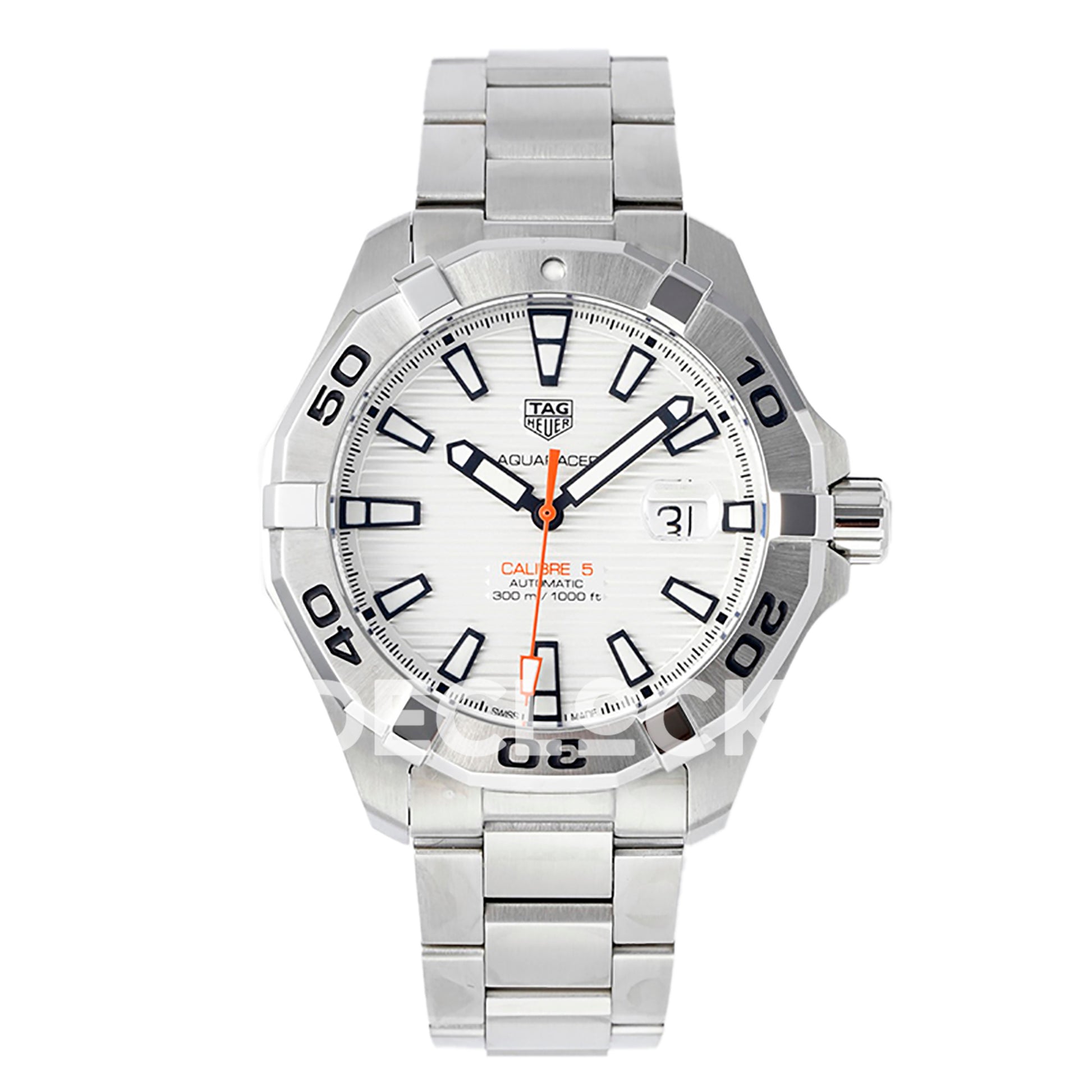 TAG Heuer Aquaracer Calibre 5 White Dial 44mm SW200