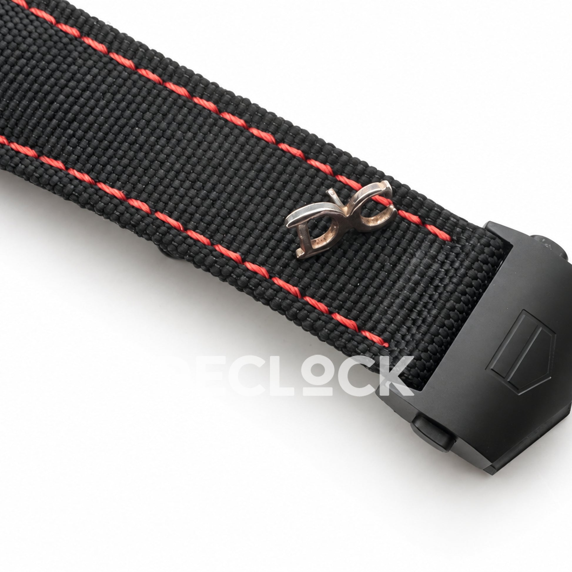TAG Heuer Aquaracer Black Red 43mm Nylon Asian 2824