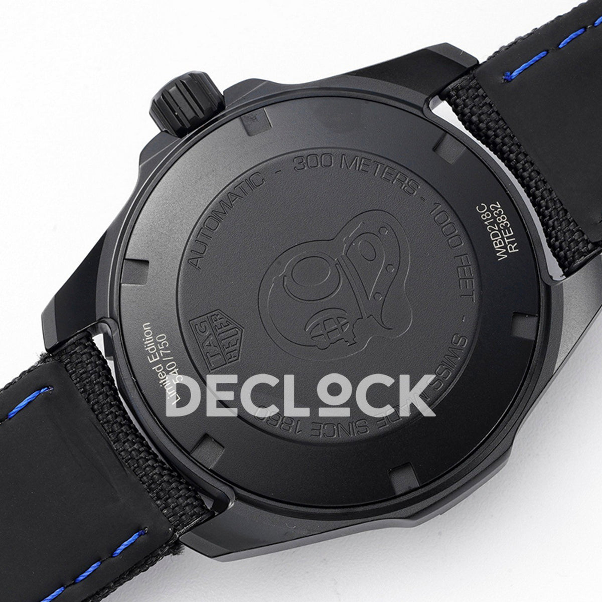 TAG Heuer Aquaracer Calibre 5 Carbon Blue Accents 41mm SW200