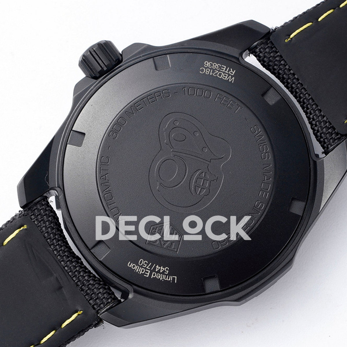 TAG Heuer Aquaracer Calibre 5 Carbon Yellow Accents 41mm SW200